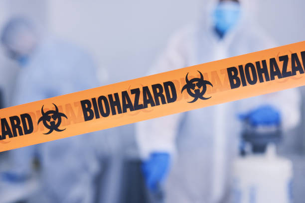 Professional Biohazard Cleanup technician working in Mukilteo, WA